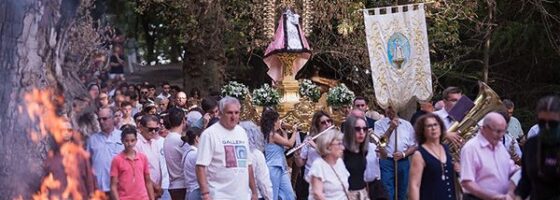 Yunquera acompaña a su Patrona en el tradicional traslado del 8 de septiembre