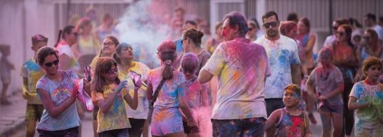 Yunquera se llena de color con la 7ª Holi Run