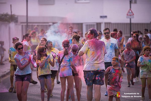 Yunquera se llena de color con la 7ª Holi Run