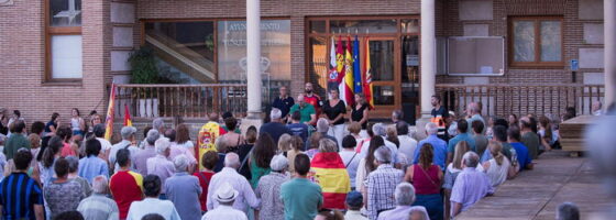 Cerca de 200 vecinos de Yunquera de Henares muestran su apoyo y solidaridad con Ceuta