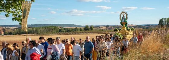 La Virgen de la Granja regresa a su ermita tras las Fiestas de Yunquera