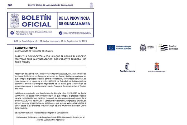 Plan de Empleo 2026 | abierto el plazo de solicitudes