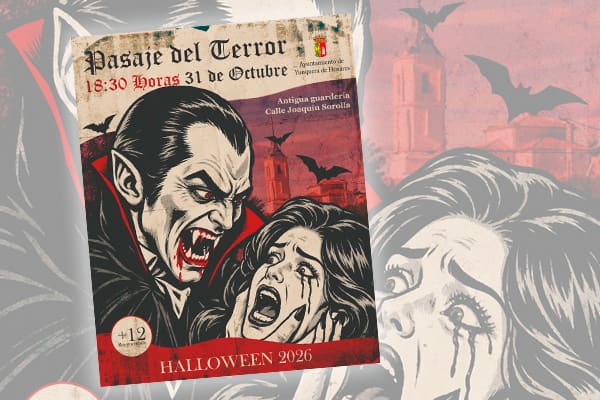 ¡Os esperamos en el Pasaje del Terror de Yunquera de Henares!